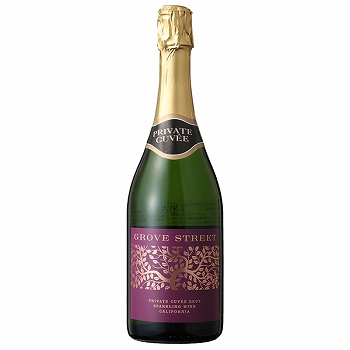 グローヴ・ストリート プライヴェート・キュヴェ スパークリング・ワイン カリフォルニア(Grove Street Private Cuvee Sparkling Wine California)